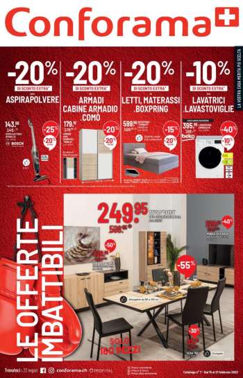 Catalogue Conforama - 15.2.2022 - 21.2.2022.
