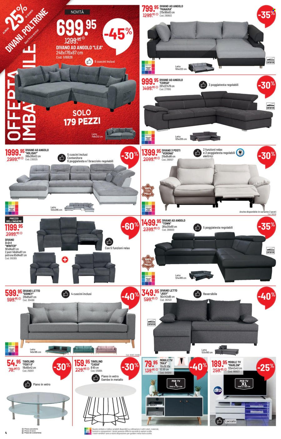 Volantino Conforama - 15.2.2022 - 21.2.2022. Pagina 4