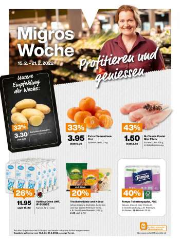 Volantino Migros - 15.2.2022 - 21.2.2022.