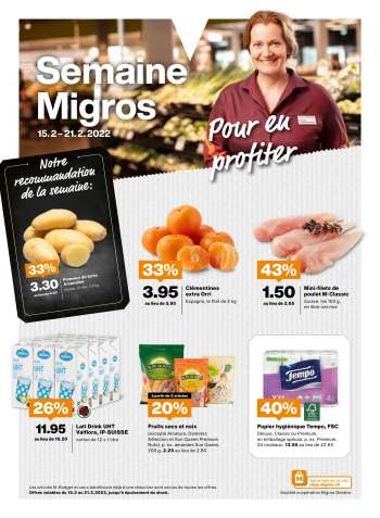 Prospekte Migros - 15.2.2022 - 21.2.2022.