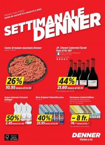 Volantino Denner - 15.2.2022 - 21.2.2022.
