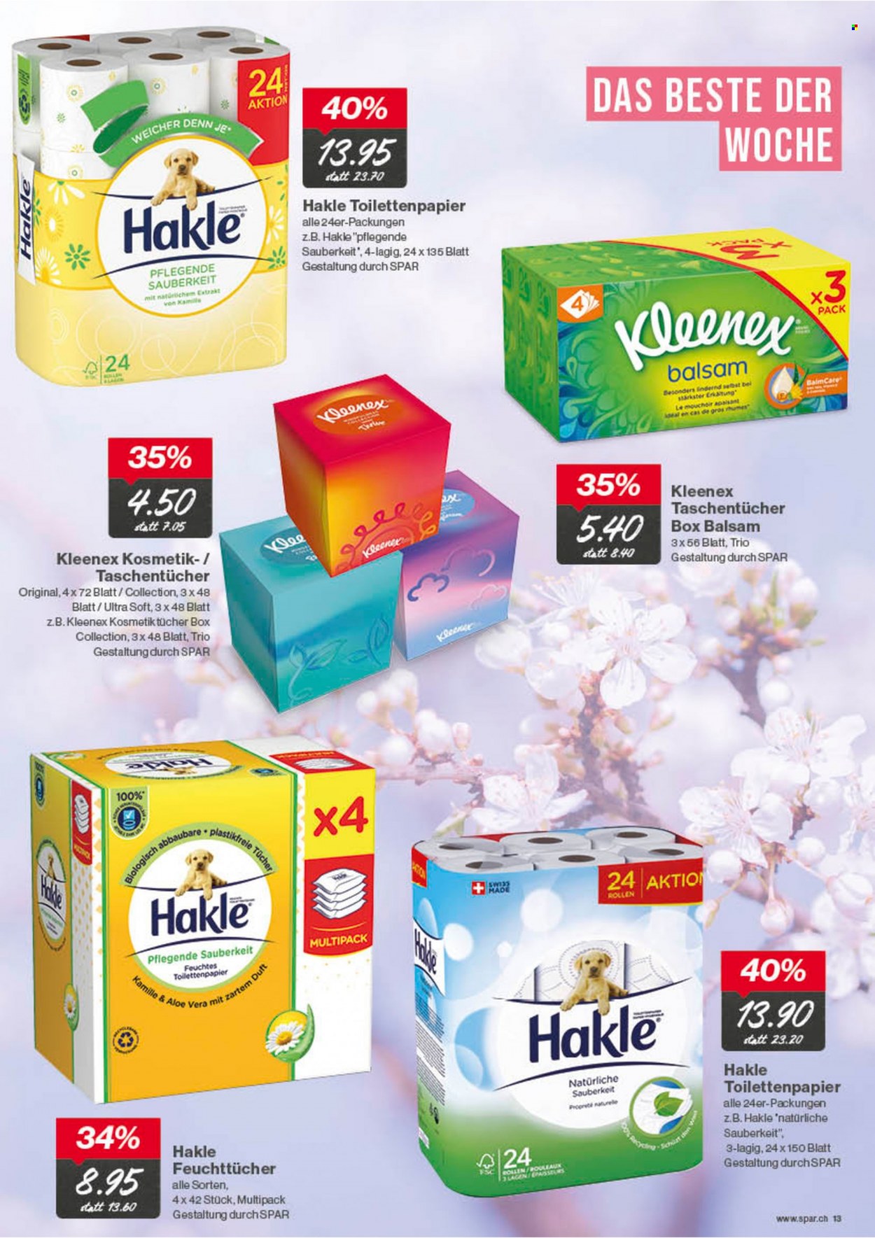 Prospekt SPAR - 22.2.2022 - 26.2.2022. Seite 13