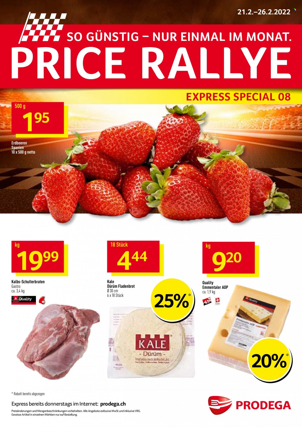 Volantino Prodega - 21.2.2022 - 26.2.2022. Pagina 1