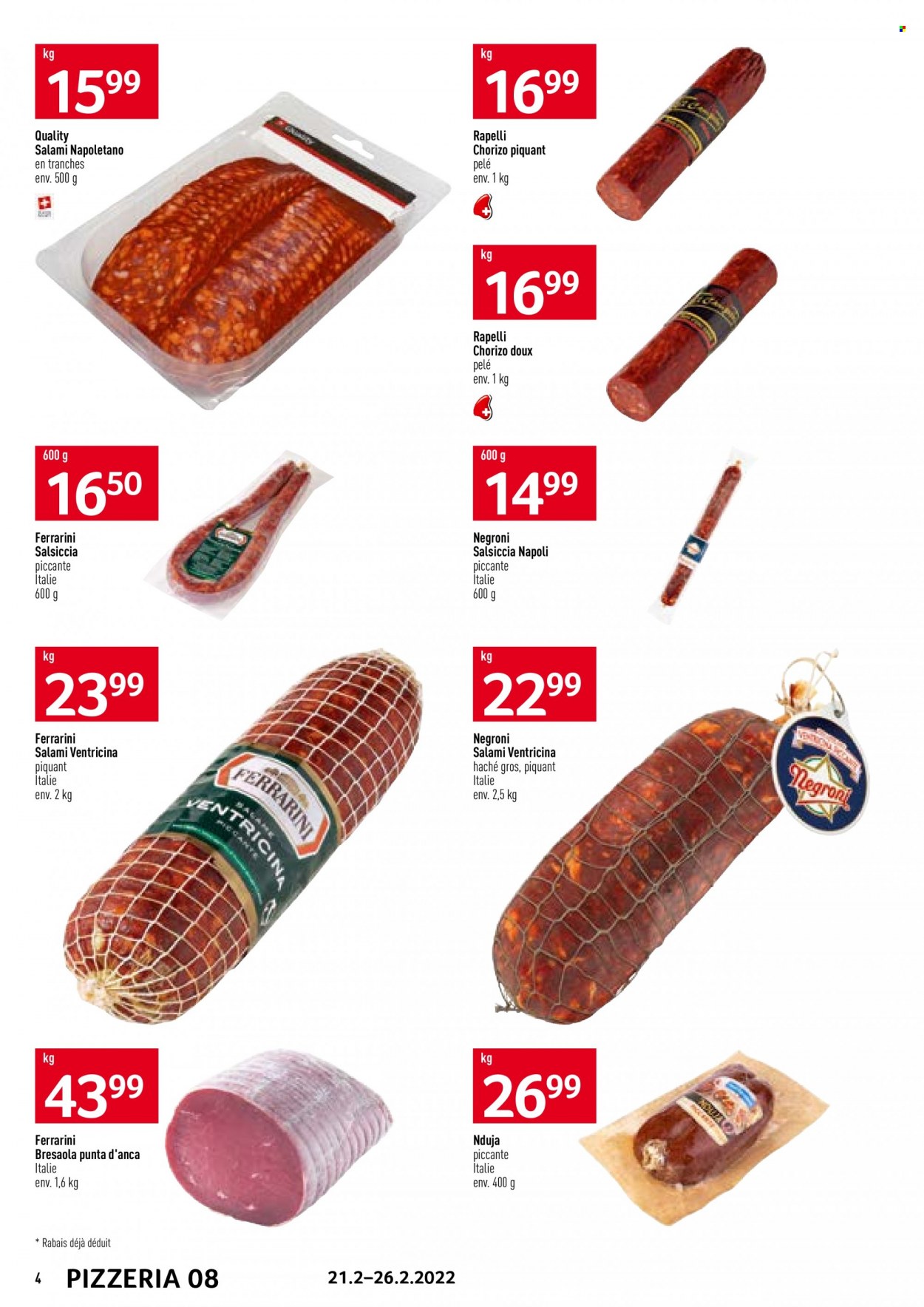 Volantino Prodega - 21.2.2022 - 26.2.2022. Pagina 4