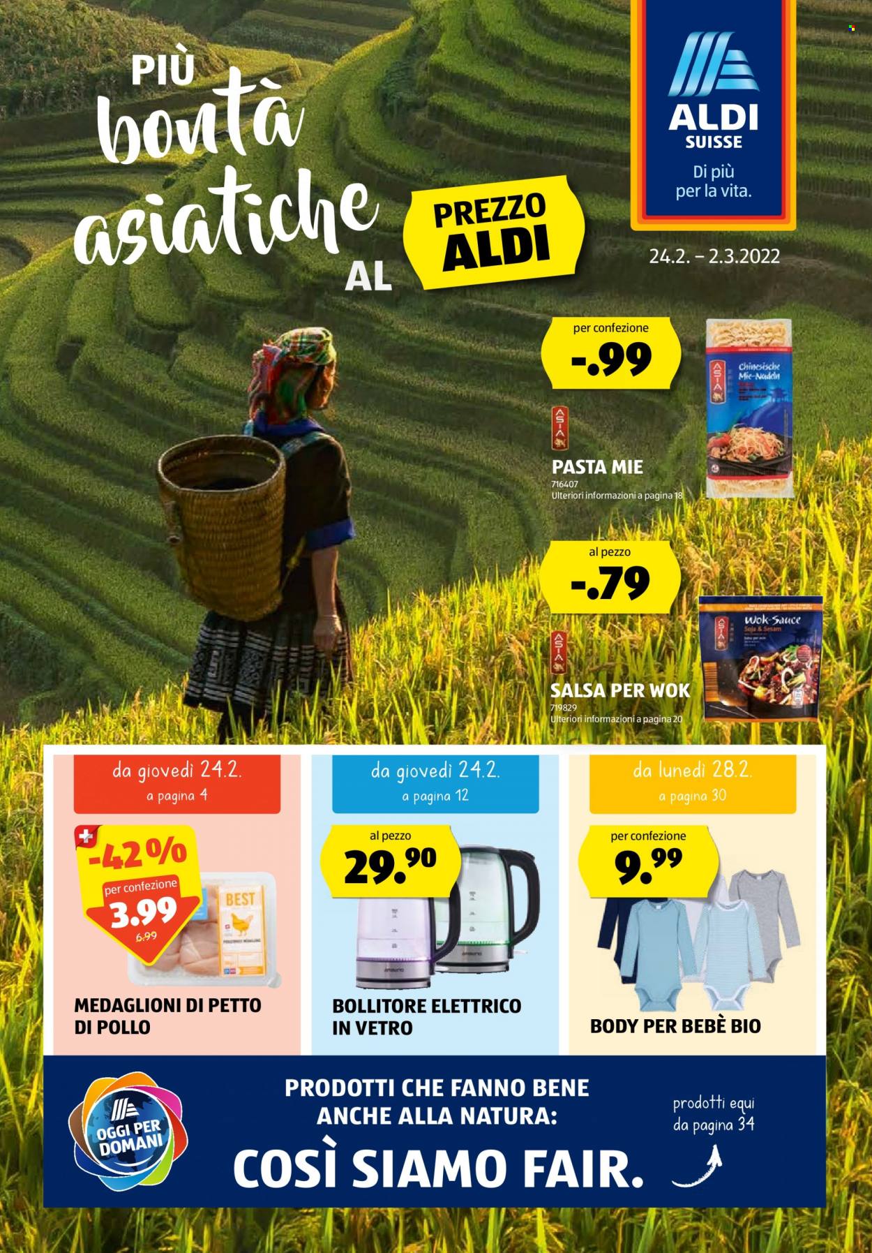 Volantino Aldi - 24.2.2022 - 2.3.2022. Pagina 1