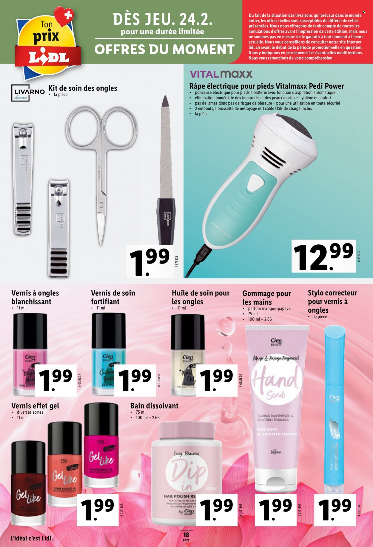 Prospekt Lidl - 24.2.2022 - 2.3.2022. Seite 18