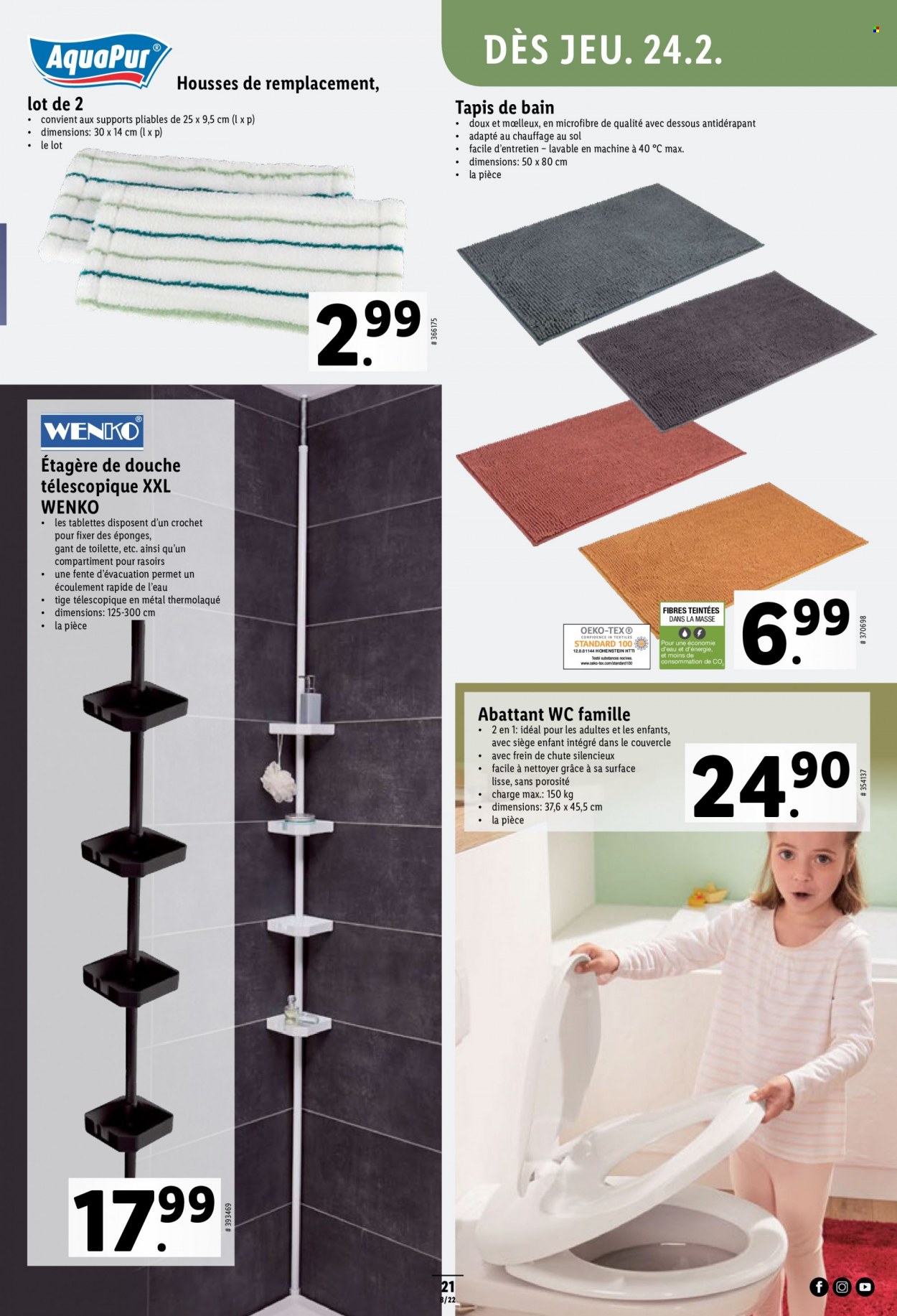 Prospekt Lidl - 24.2.2022 - 2.3.2022. Seite 21