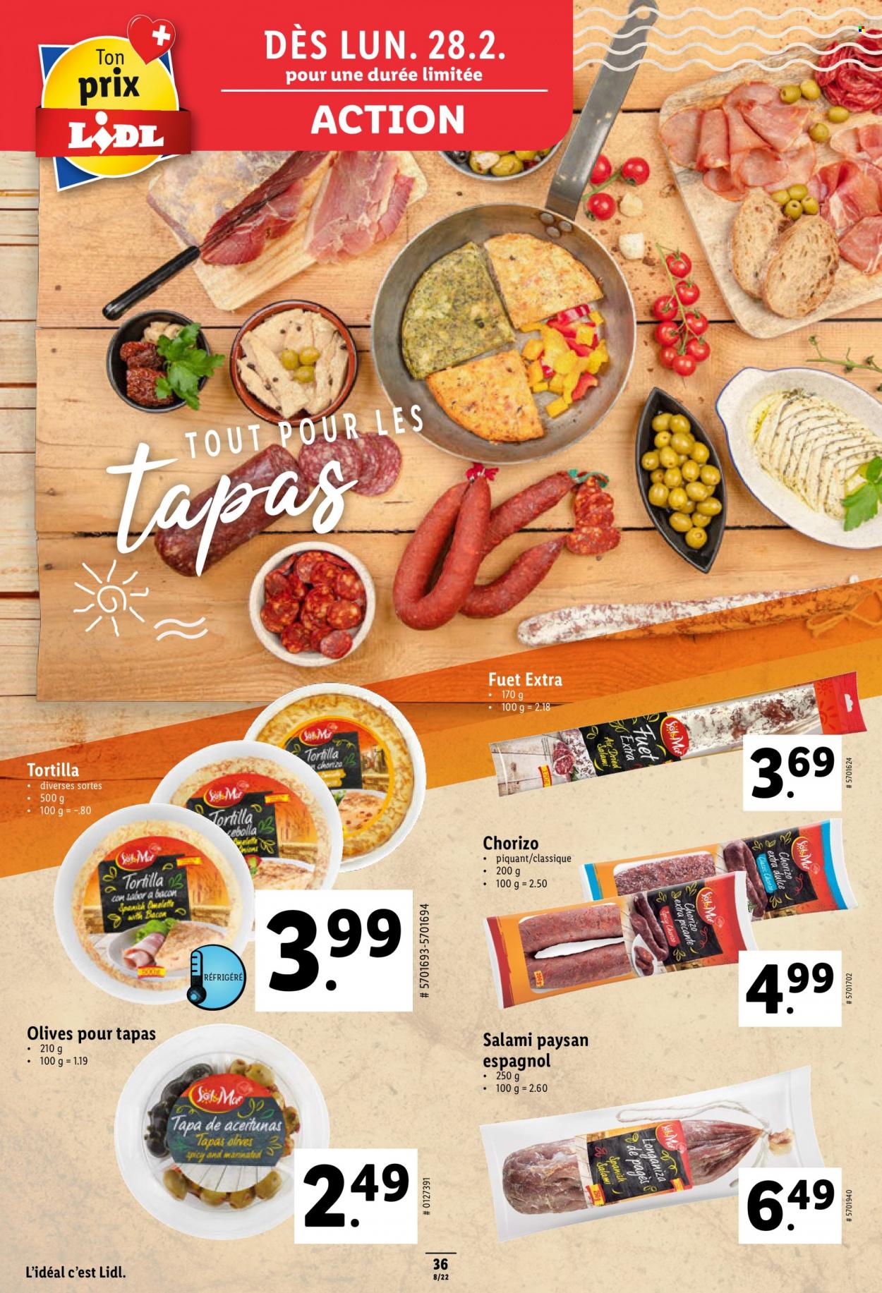 Prospekt Lidl - 24.2.2022 - 2.3.2022. Seite 36
