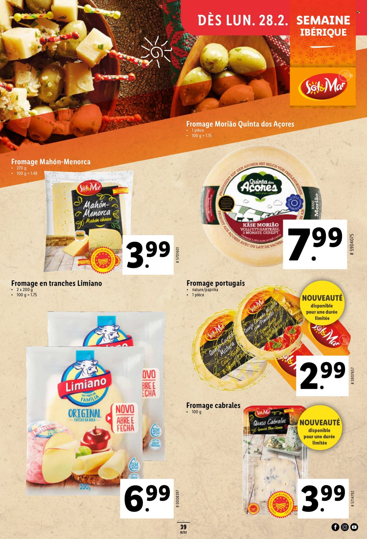 Prospekt Lidl - 24.2.2022 - 2.3.2022. Seite 39