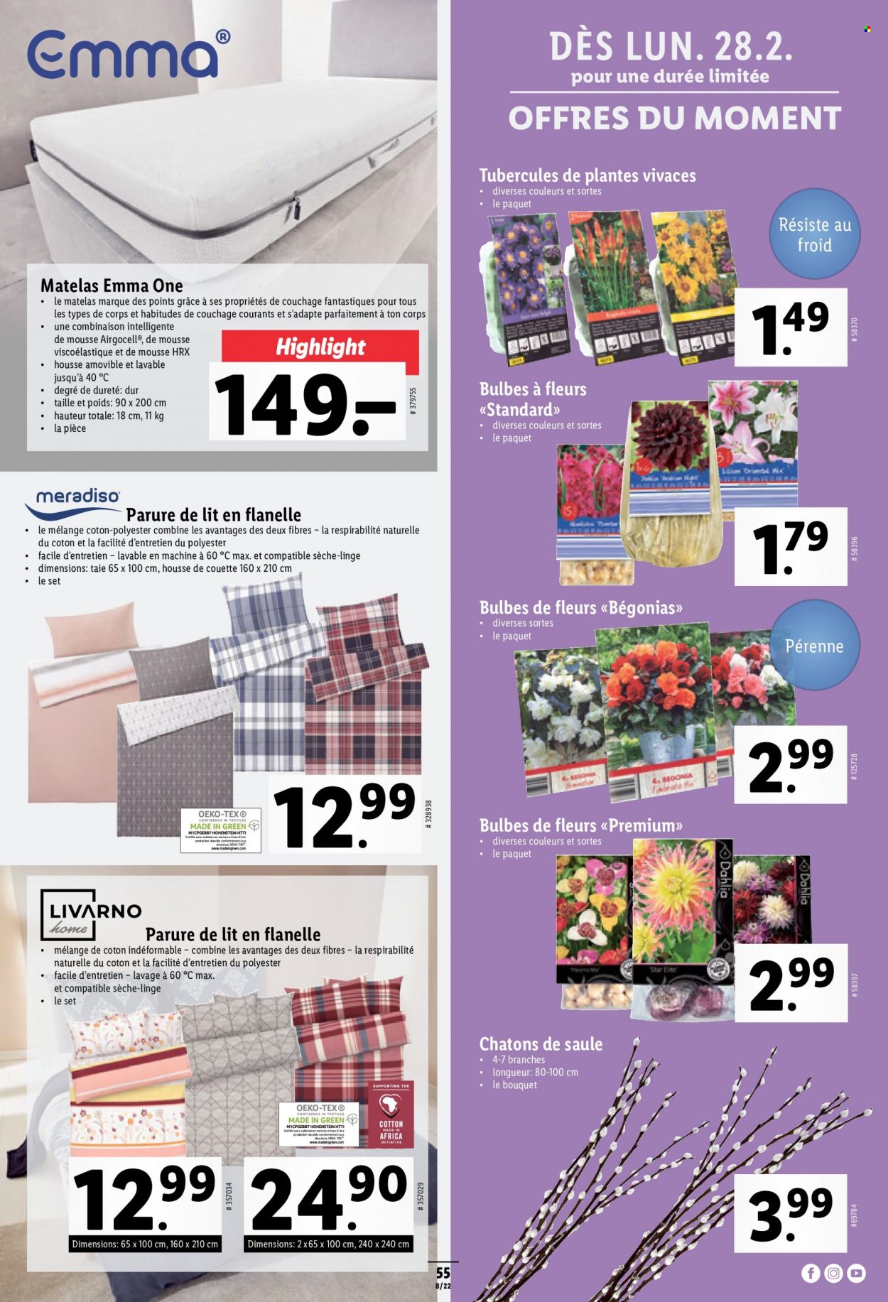 Prospekt Lidl - 24.2.2022 - 2.3.2022. Seite 55