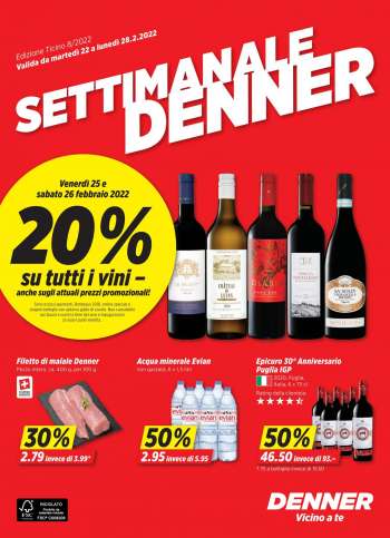 Volantino Denner - 22.2.2022 - 28.2.2022.