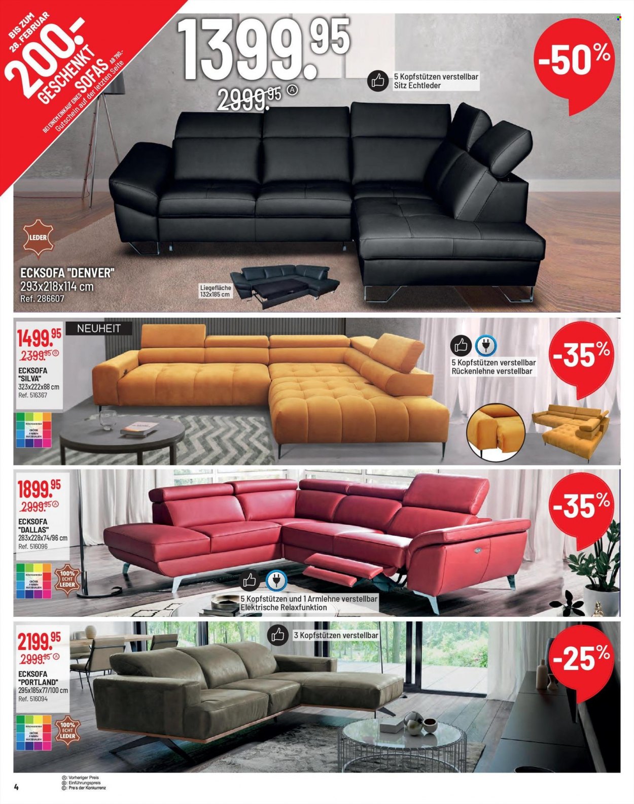 Prospekt Conforama - 22.2.2022 - 7.3.2022. Seite 4