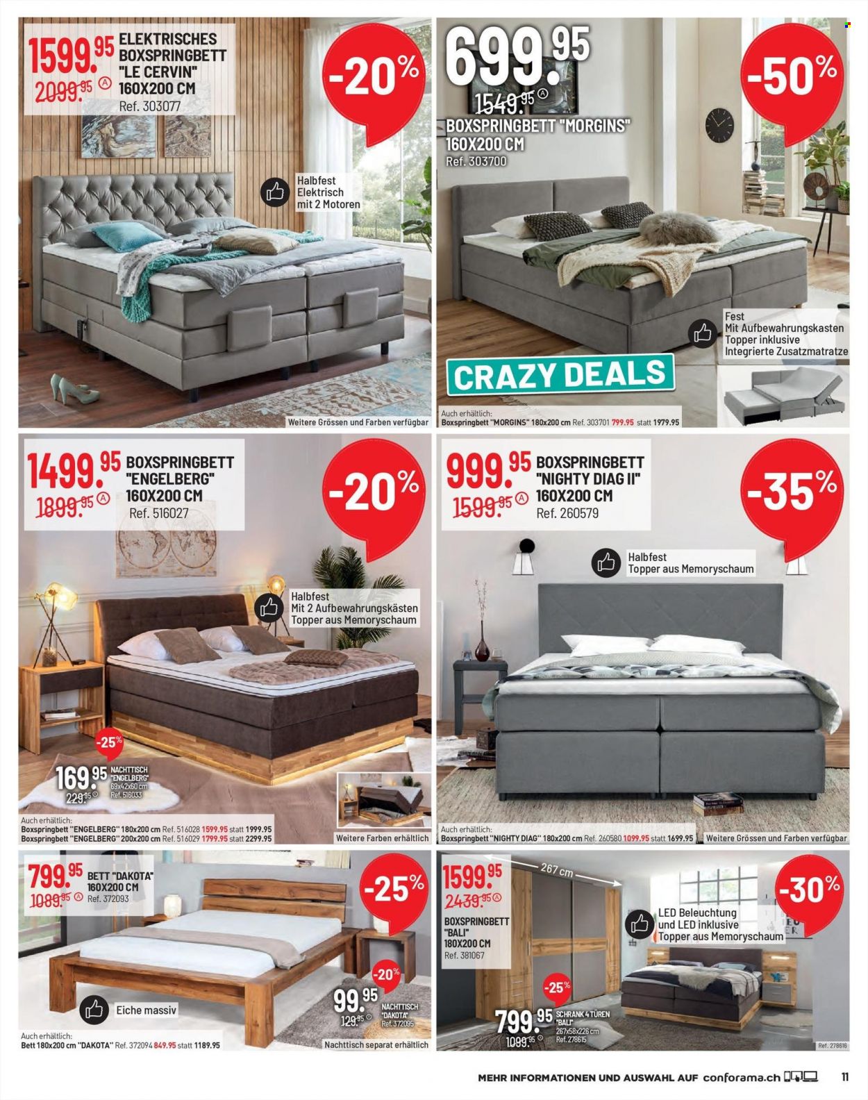 Prospekt Conforama - 22.2.2022 - 7.3.2022. Seite 11
