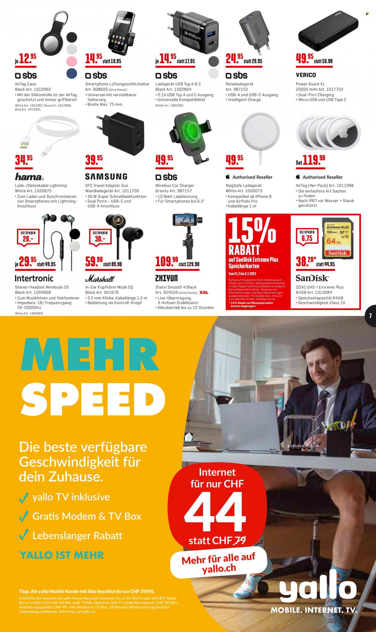 Catalogue Interdiscount - 21.2.2022 - 6.3.2022. Page 7