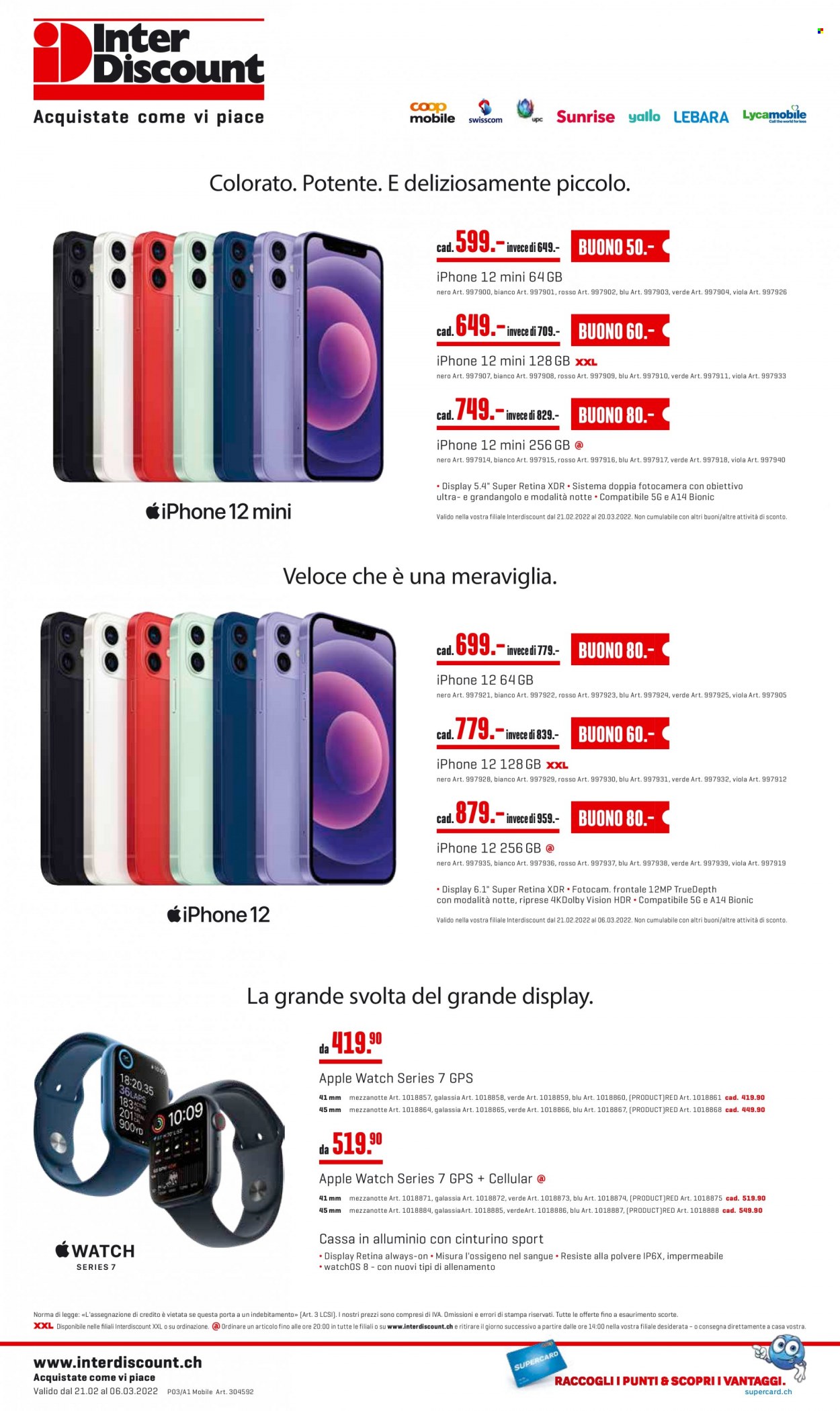 Prospekt Interdiscount - 21.2.2022 - 6.3.2022. Seite 8
