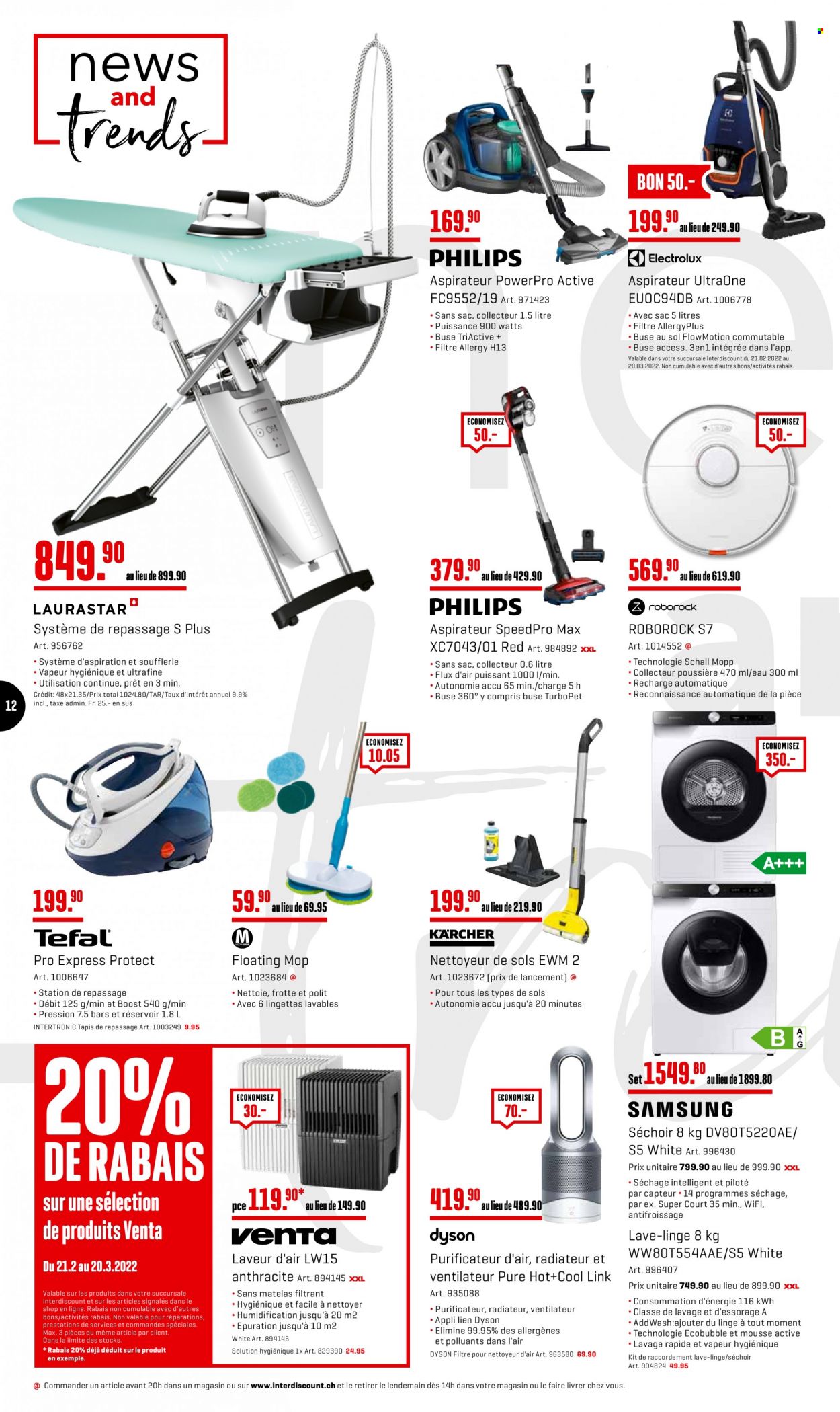 Catalogue Interdiscount - 21.2.2022 - 6.3.2022. Page 12