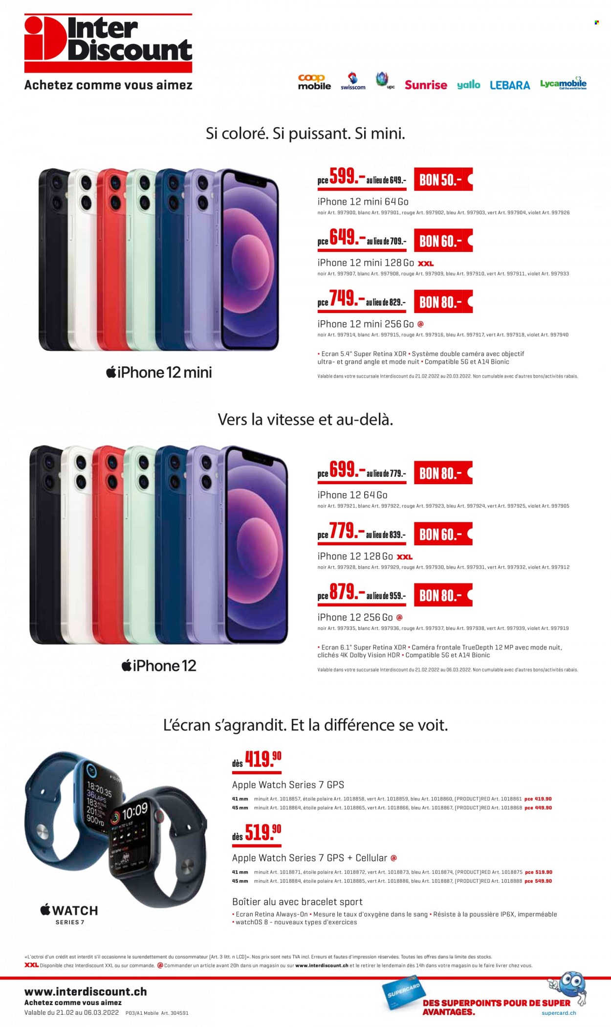 Volantino Interdiscount - 21.2.2022 - 6.3.2022. Pagina 8