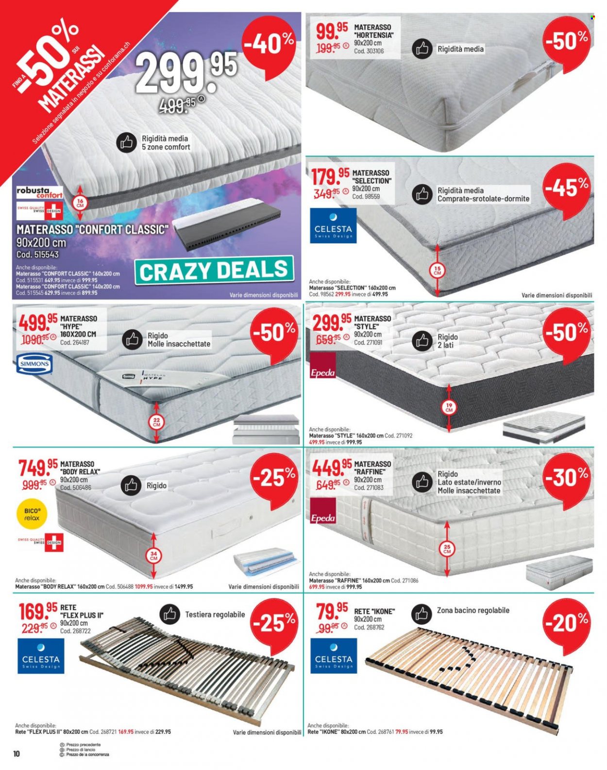 Volantino Conforama - 22.2.2022 - 7.3.2022. Pagina 10