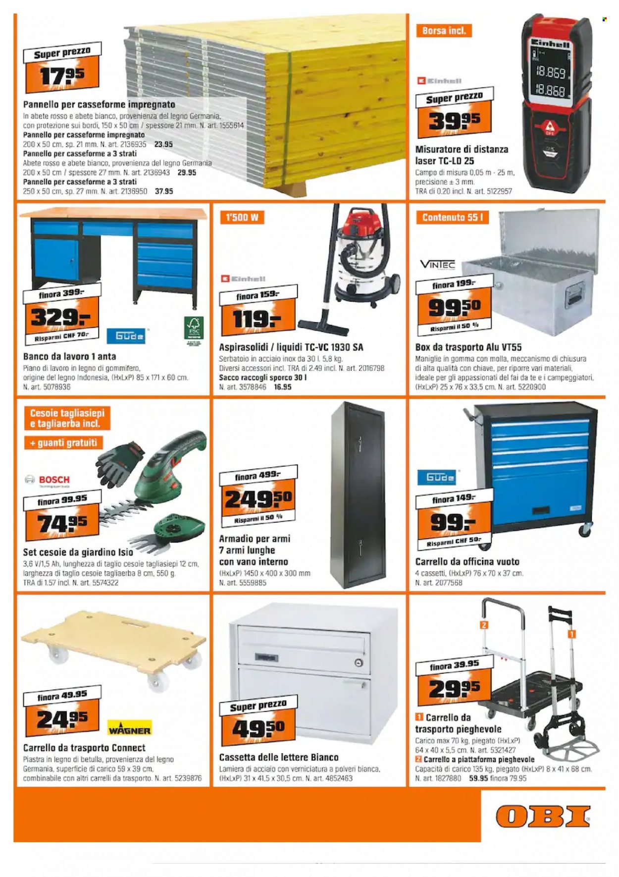 Volantino OBI - 28.2.2022 - 12.3.2022. Pagina 17