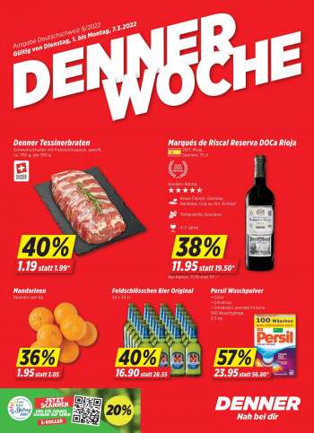 Prospekte Denner - 1.3.2022 - 7.3.2022.