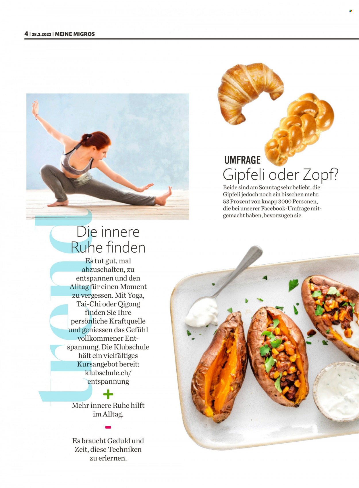 Volantino Migros - 28.2.2022 - 6.3.2022. Pagina 4