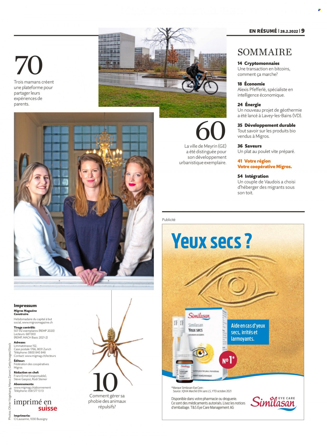 Volantino Migros - 28.2.2022 - 6.3.2022. Pagina 9