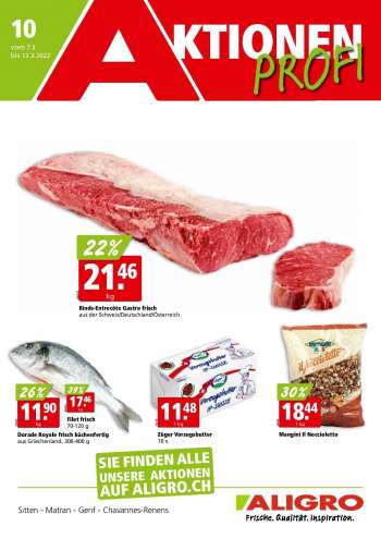 Catalogue ALIGRO - 7.3.2022 - 12.3.2022.