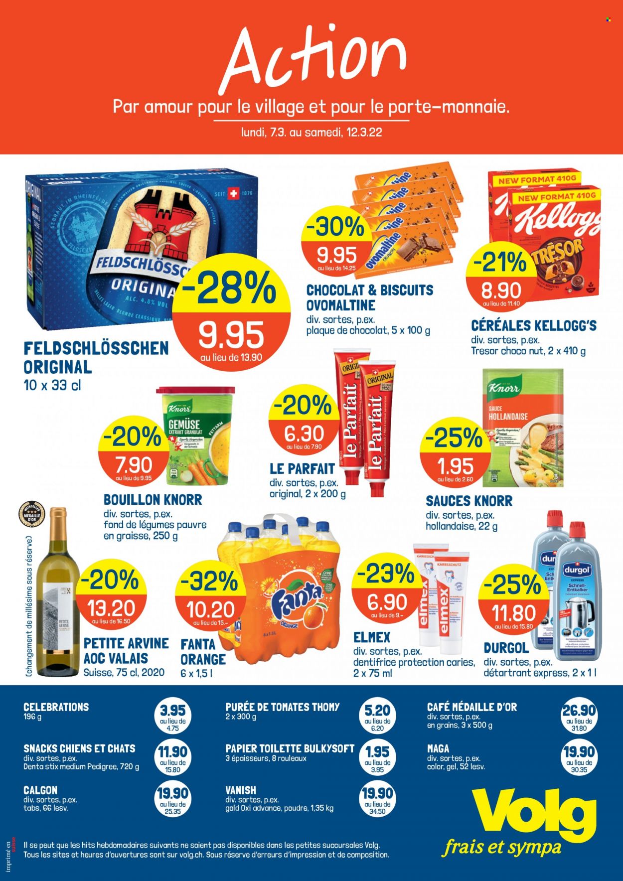 Catalogue Volg - 7.3.2022 - 12.3.2022. Page 1