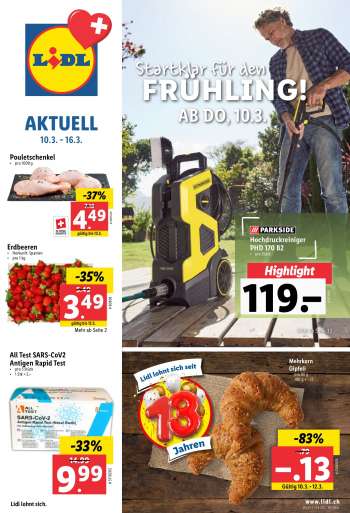 Prospekte Lidl - 10.3.2022 - 16.3.2022.