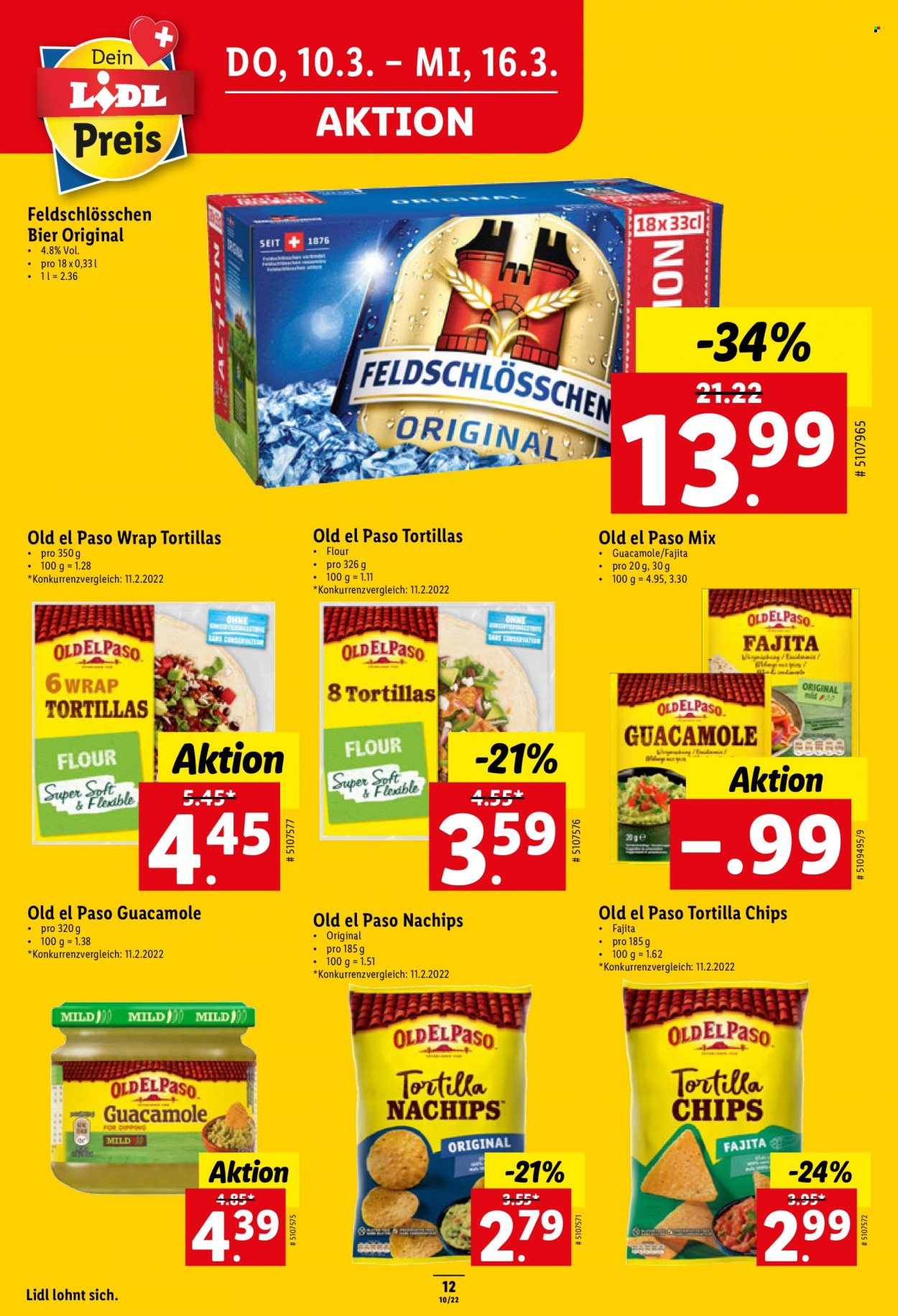 Prospekt Lidl - 10.3.2022 - 16.3.2022. Seite 12