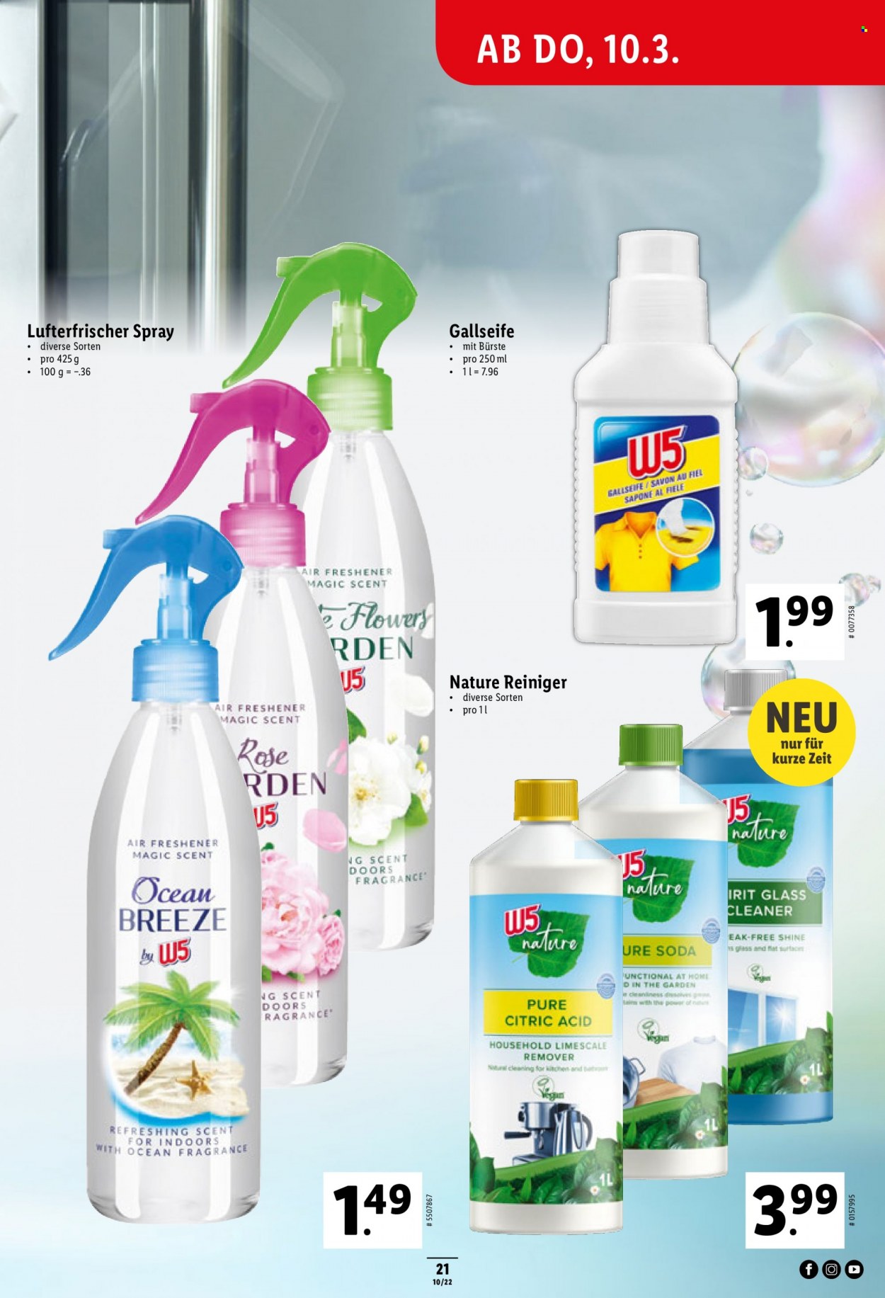 Prospekt Lidl - 10.3.2022 - 16.3.2022. Seite 21
