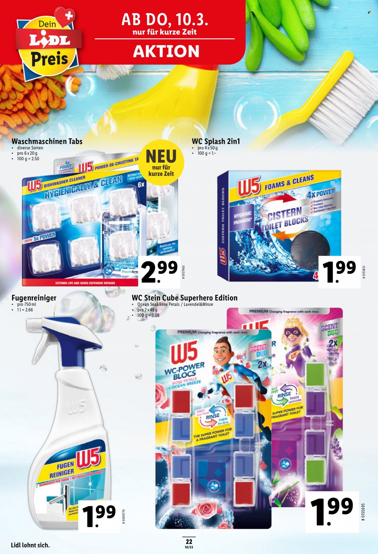 Prospekt Lidl - 10.3.2022 - 16.3.2022. Seite 22