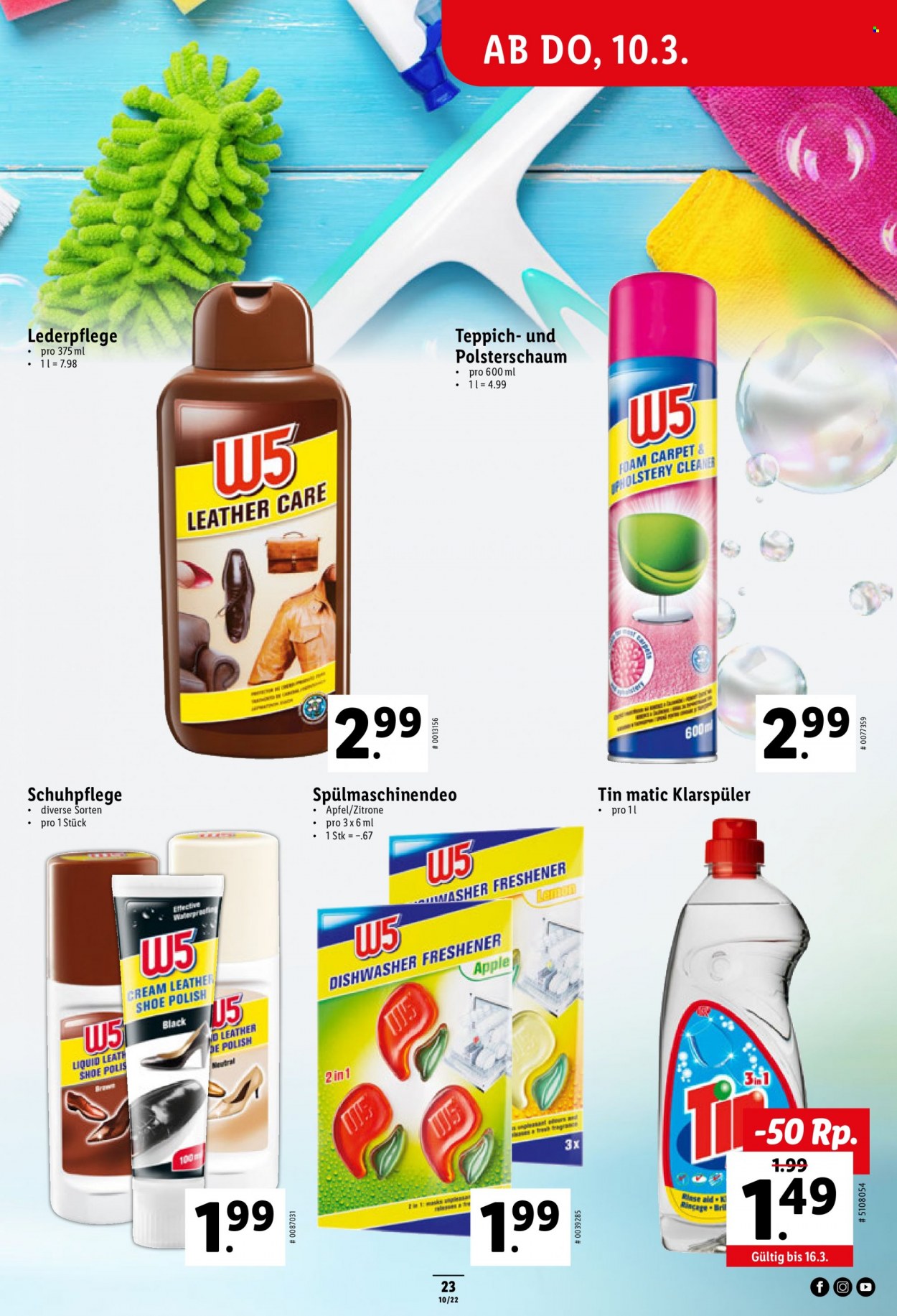 Prospekt Lidl - 10.3.2022 - 16.3.2022. Seite 23