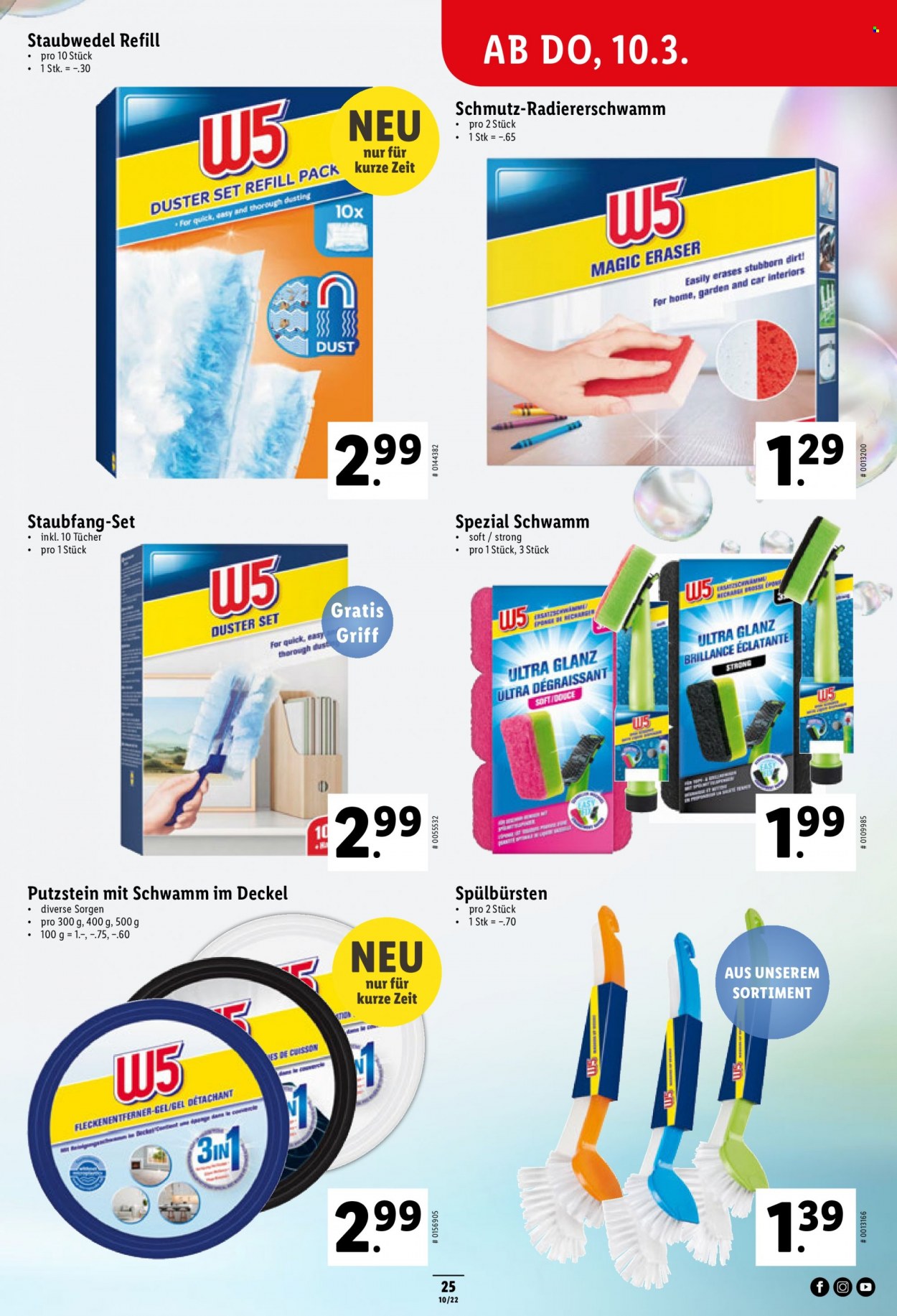 Prospekt Lidl - 10.3.2022 - 16.3.2022. Seite 25