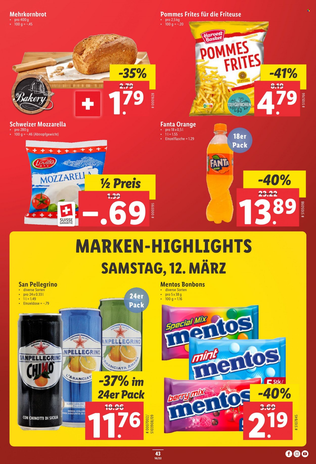 Prospekt Lidl - 10.3.2022 - 16.3.2022. Seite 43
