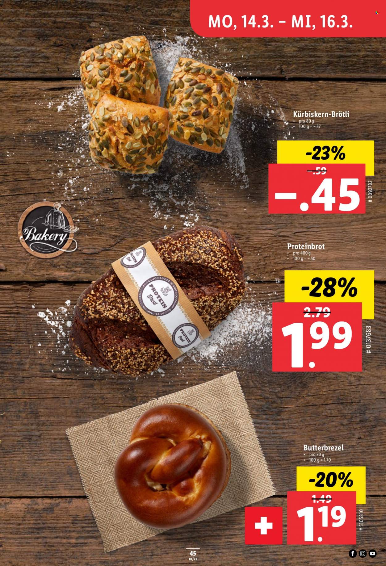 Prospekt Lidl - 10.3.2022 - 16.3.2022. Seite 45