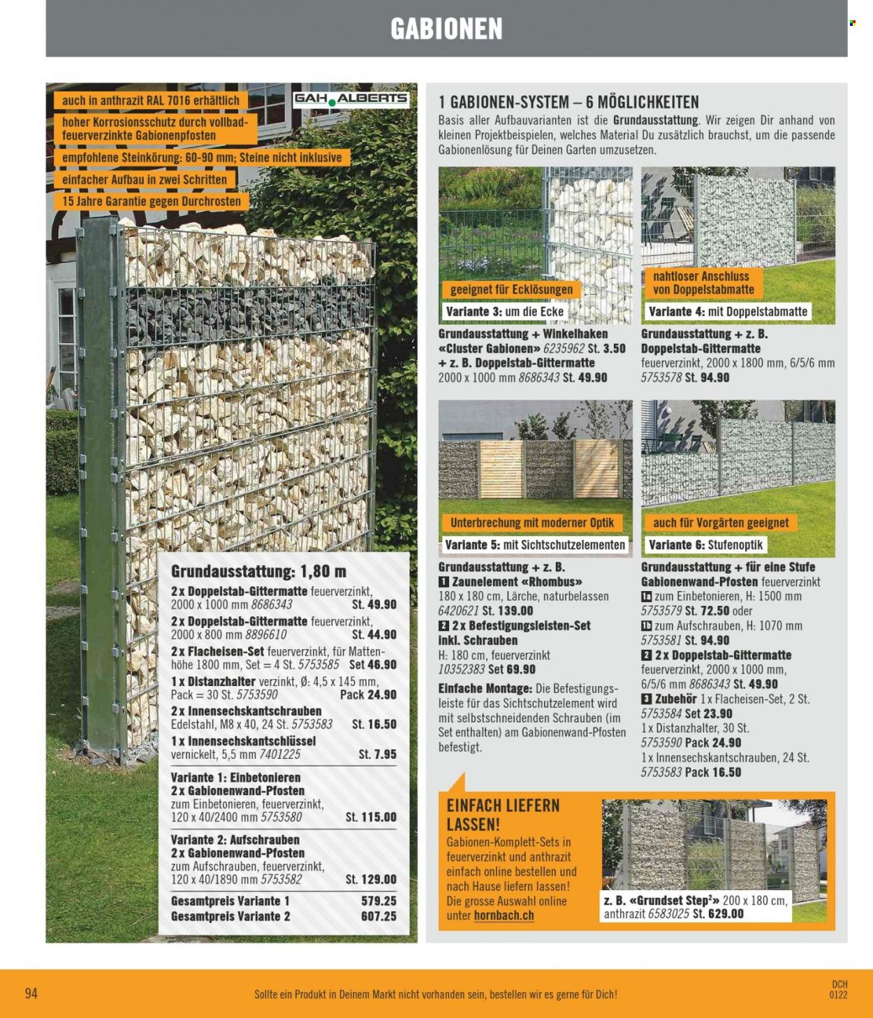 Volantino Hornbach - 7.3.2022 - 23.3.2022. Pagina 94