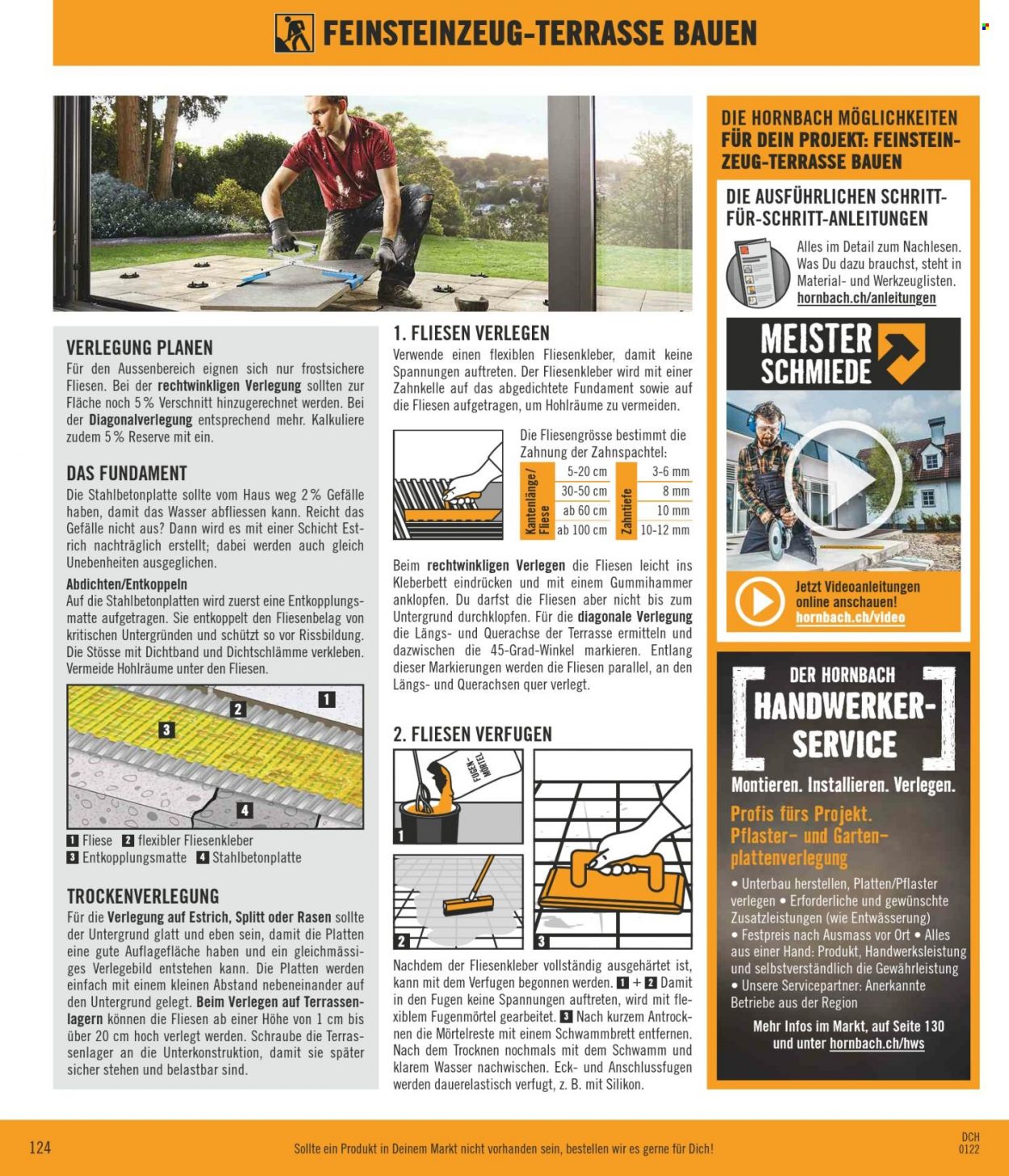 Volantino Hornbach - 7.3.2022 - 23.3.2022. Pagina 124