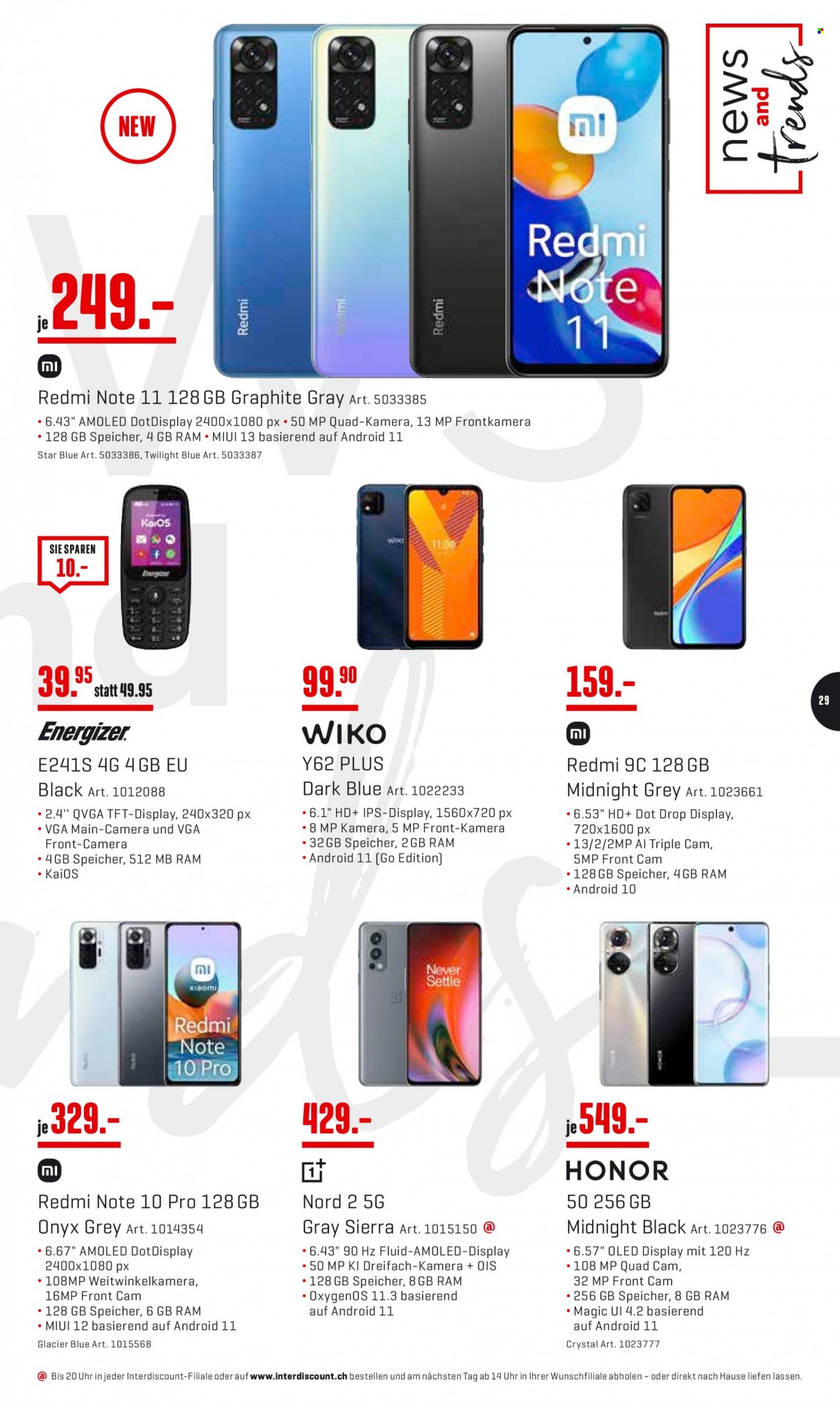 Volantino Interdiscount - 7.3.2022 - 20.3.2022. Pagina 29