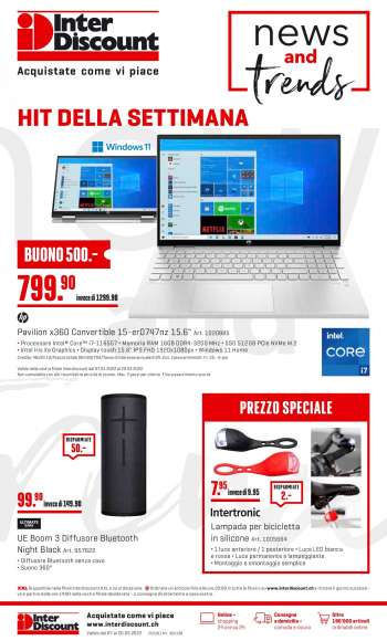 Catalogue Interdiscount - 7.3.2022 - 20.3.2022.