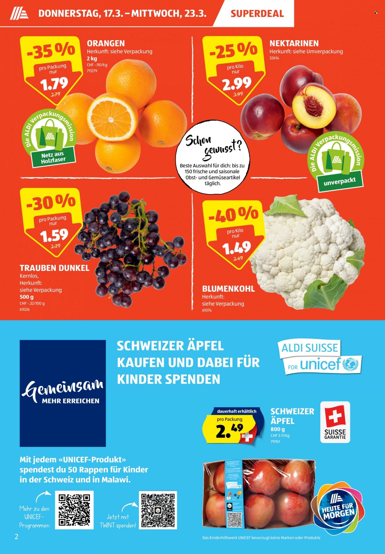 Volantino Aldi - 17.3.2022 - 23.3.2022. Pagina 2
