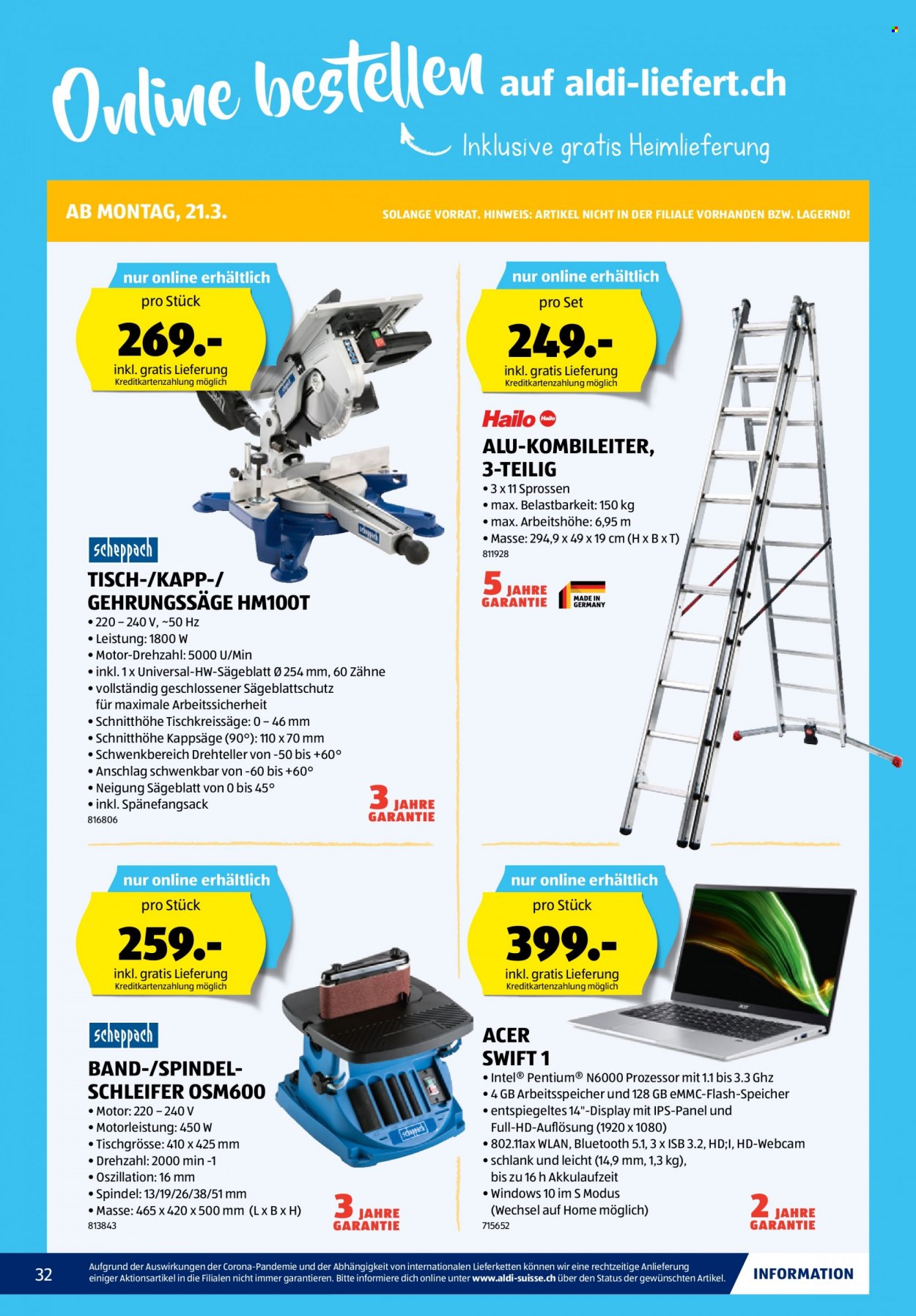 Volantino Aldi - 17.3.2022 - 23.3.2022. Pagina 32