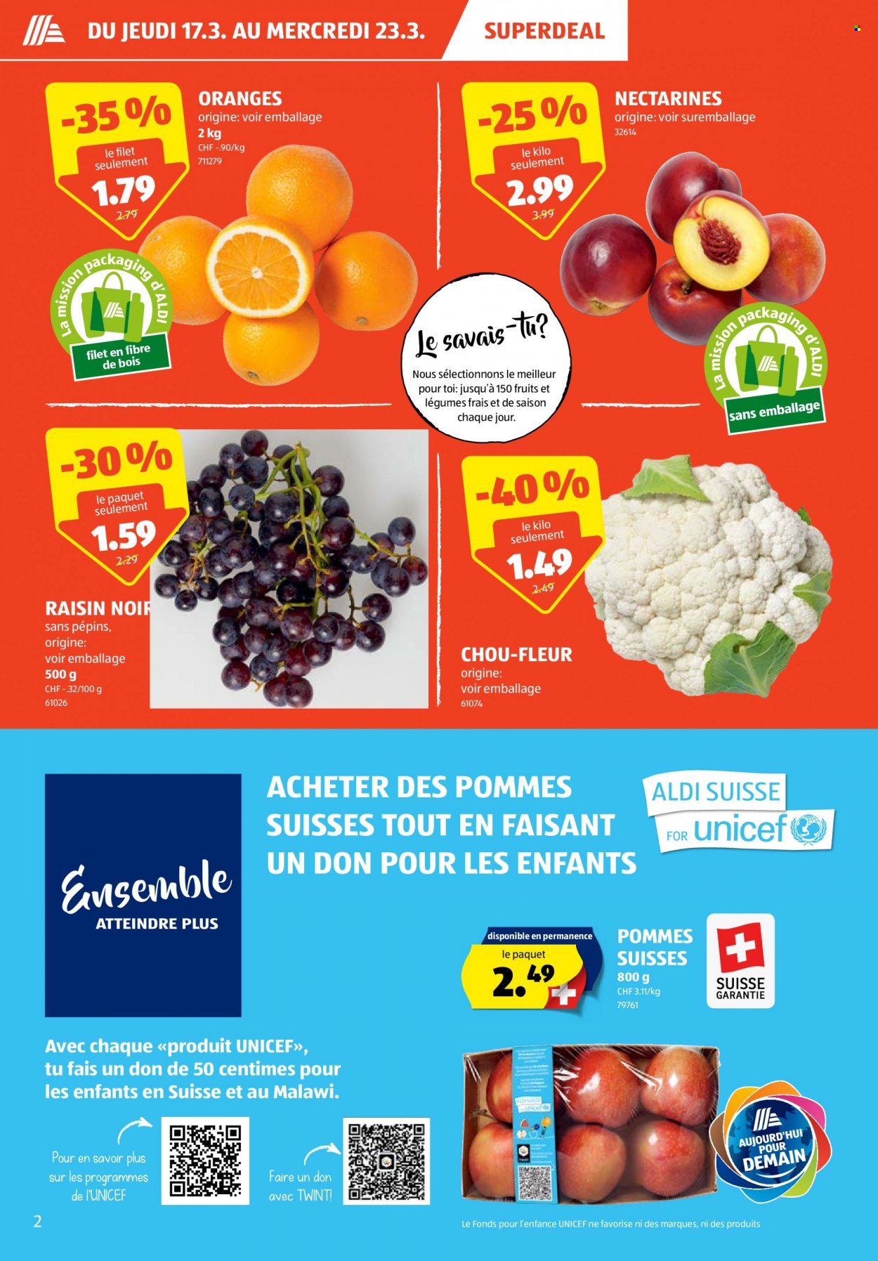 Catalogue Aldi - 17.3.2022 - 23.3.2022. Page 2