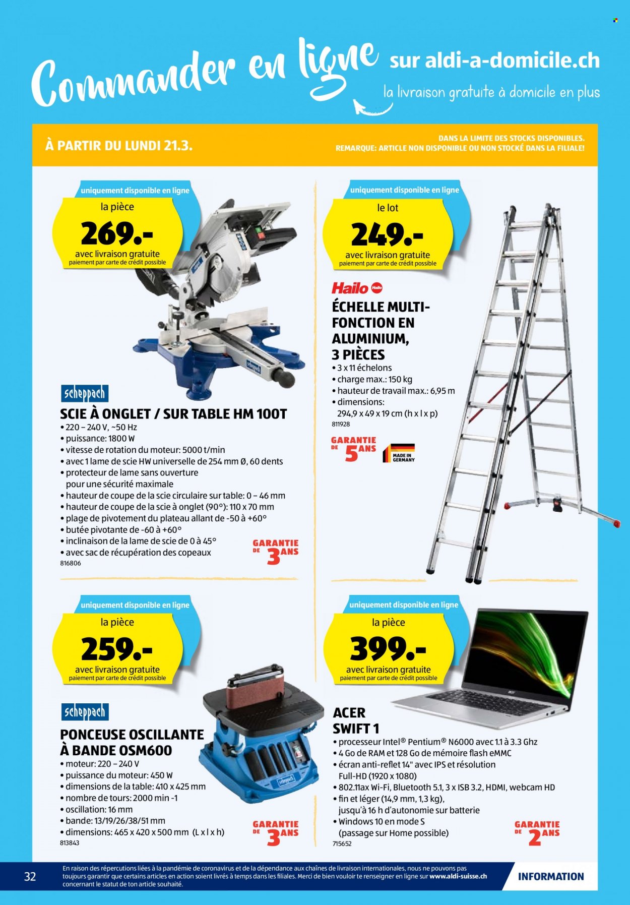 Catalogue Aldi - 17.3.2022 - 23.3.2022. Page 32
