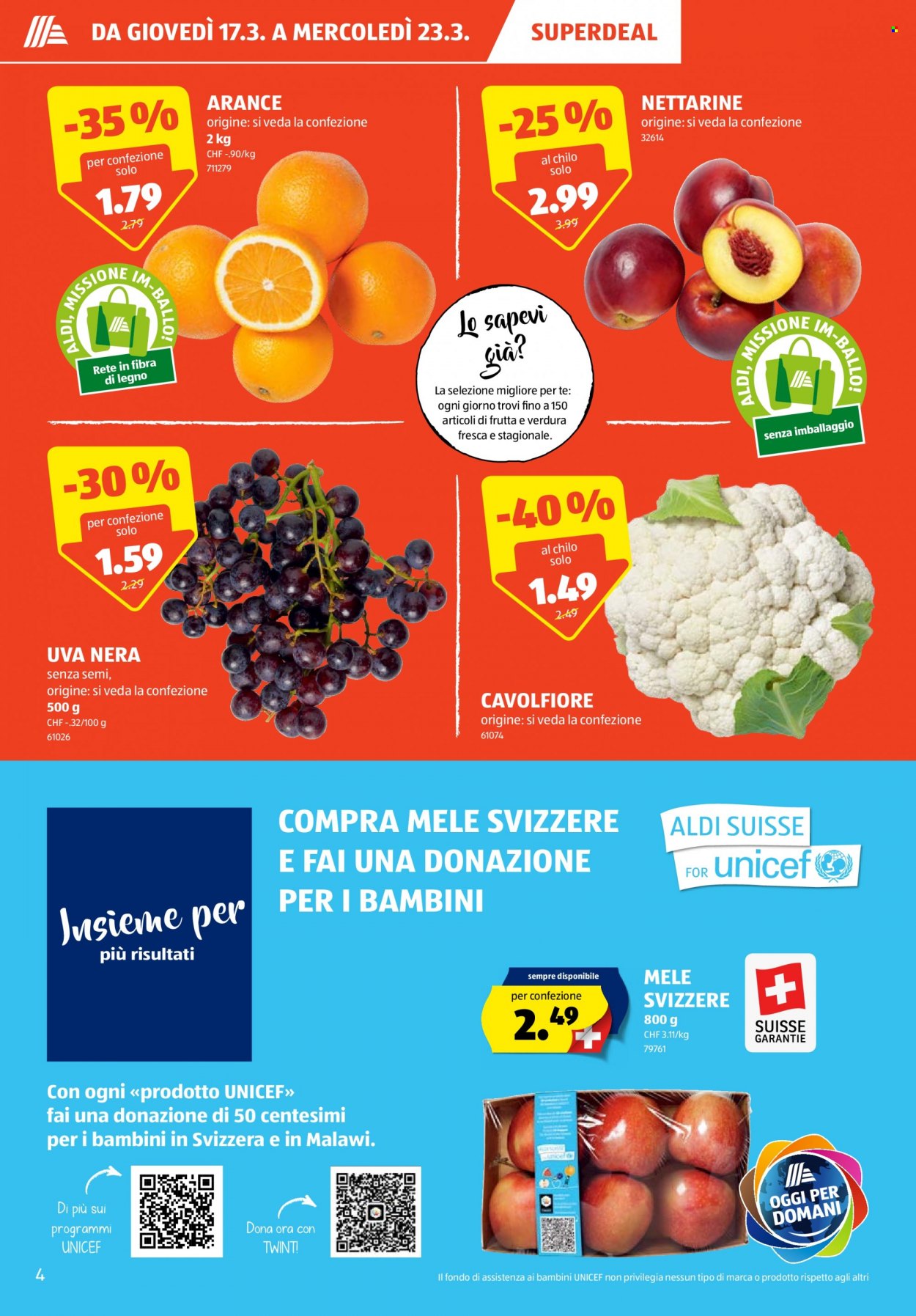 Volantino Aldi - 17.3.2022 - 23.3.2022. Pagina 4