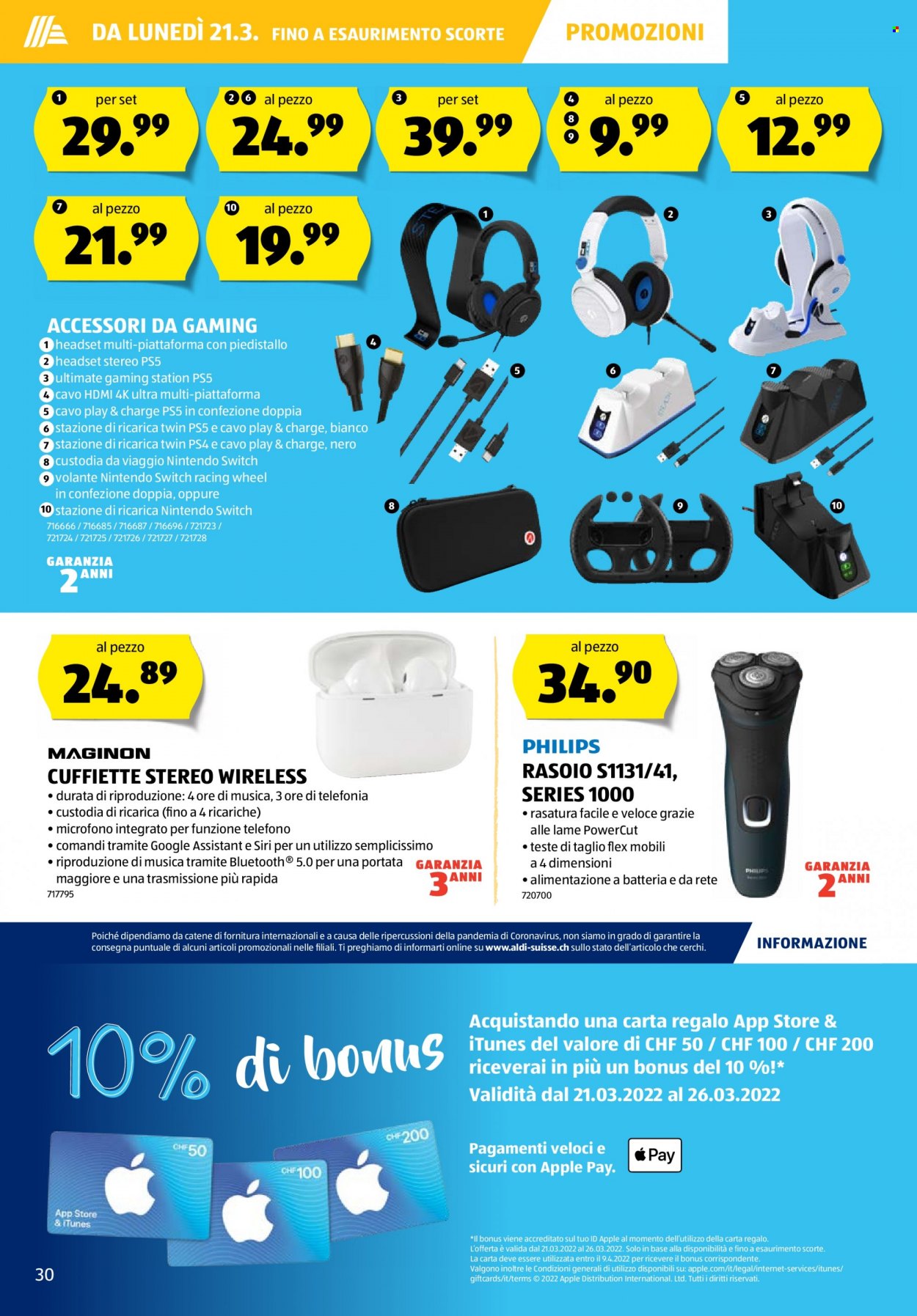 Volantino Aldi - 17.3.2022 - 23.3.2022. Pagina 30