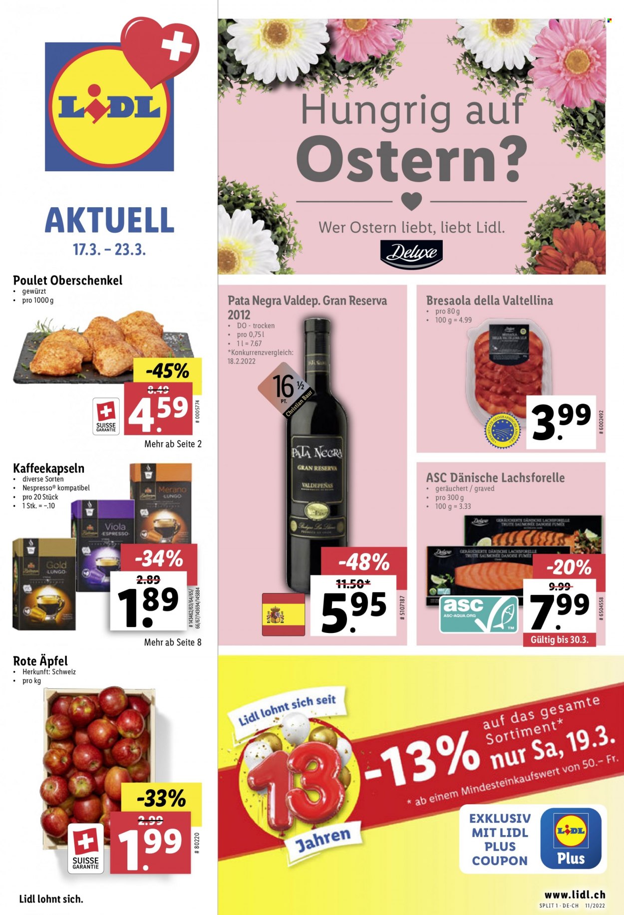 Prospekt Lidl - 17.3.2022 - 23.3.2022. Seite 1
