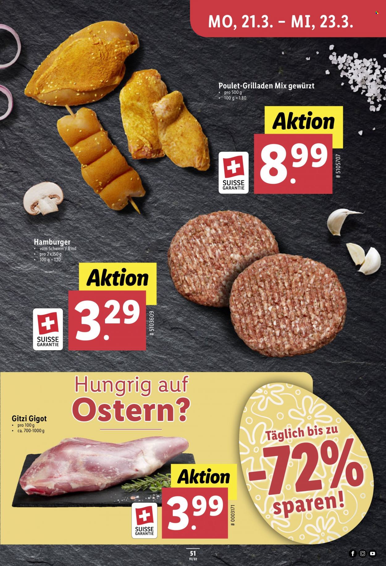 Prospekt Lidl - 17.3.2022 - 23.3.2022. Seite 51