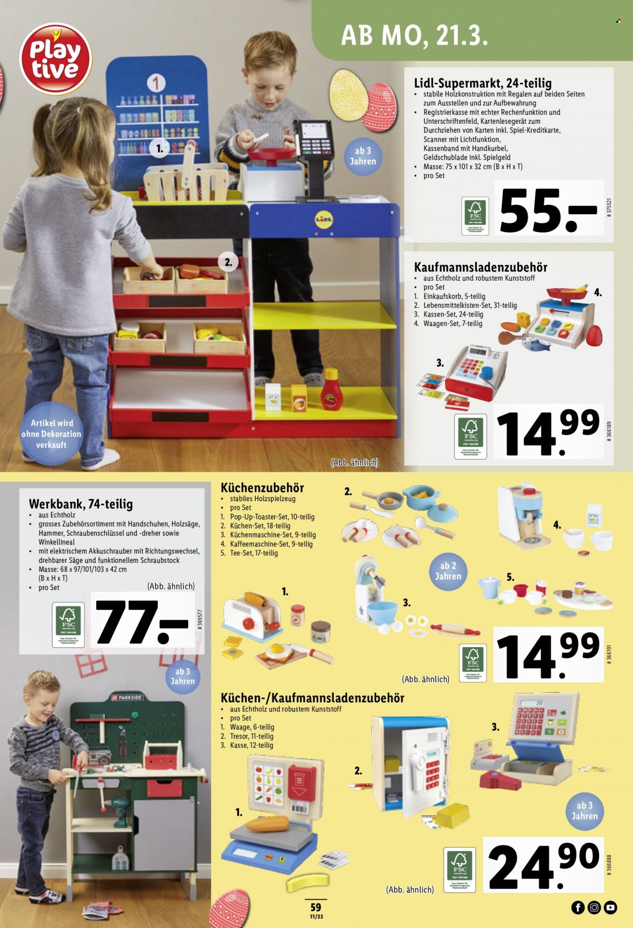 Prospekt Lidl - 17.3.2022 - 23.3.2022. Seite 59