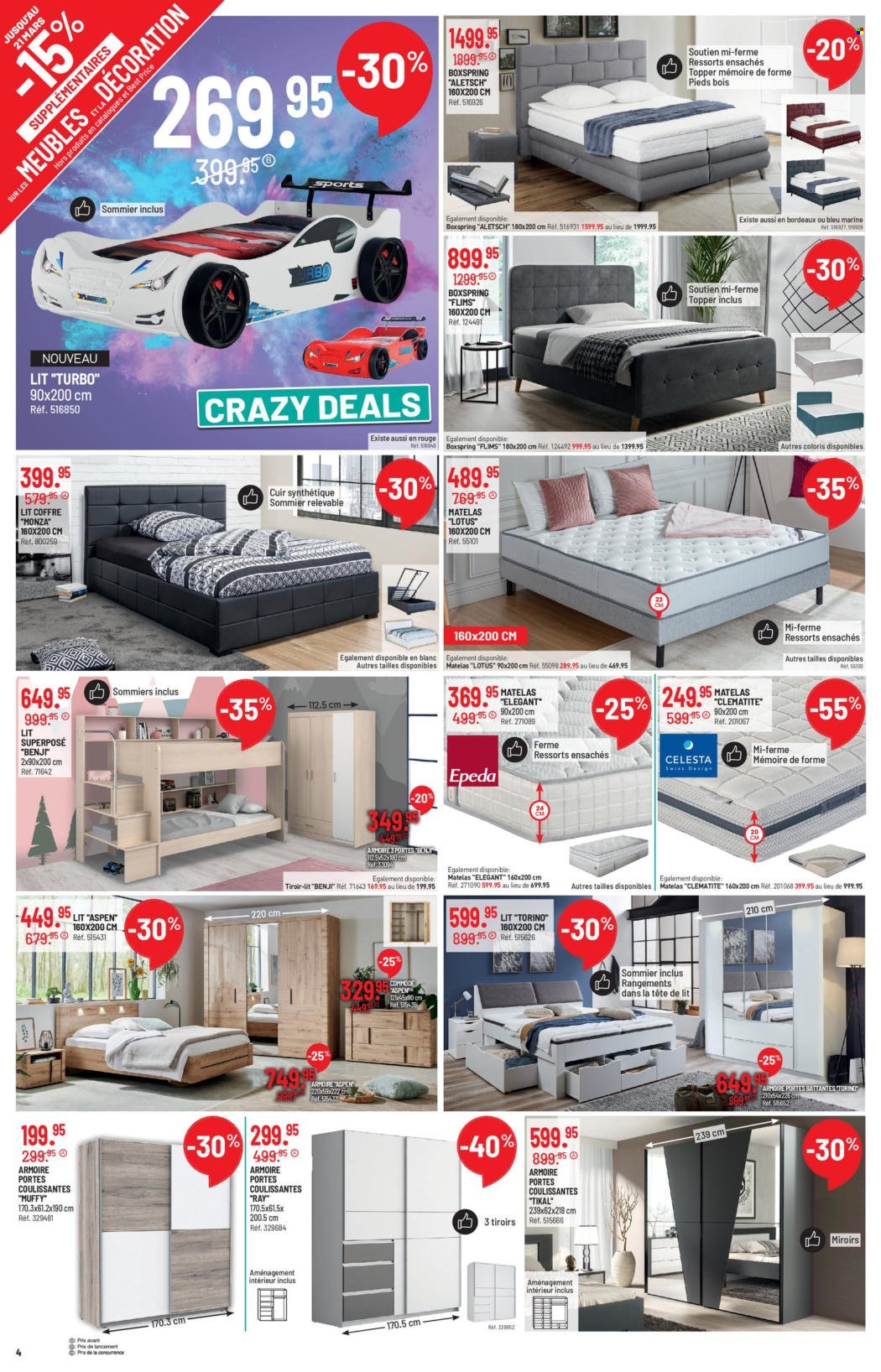 Volantino Conforama - 15.3.2022 - 28.3.2022. Pagina 4
